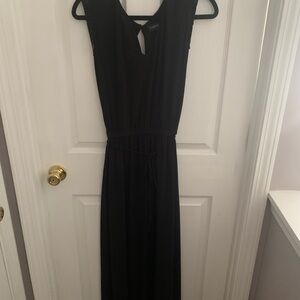 Lane Bryant Classic Black Maxi Dress